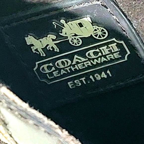 Coach Women's Monogram Suede Sneakers Size 7.5 M - Picture 10 of 12